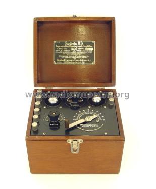 Radiola RS; RCA RCA Victor Co. (ID = 2350495) Radio