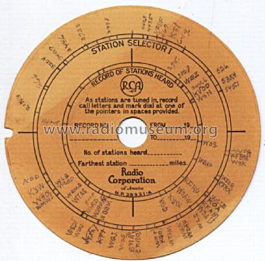 Radiola Superheterodyne AR-812 'Semi-Portable'; RCA RCA Victor Co. (ID = 1730059) Radio