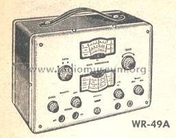 RF Signal Generator WR-49A; RCA RCA Victor Co. (ID = 227305) Equipment