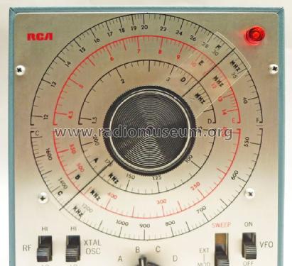 RF Signal Generator WR-50-B; RCA RCA Victor Co. (ID = 1602625) Equipment