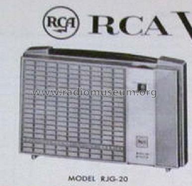 RJG20B ; RCA RCA Victor Co. (ID = 1436889) Radio