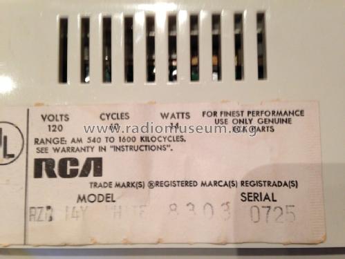 RZD14Y 'The Tahoe' ; RCA RCA Victor Co. (ID = 1685739) Radio