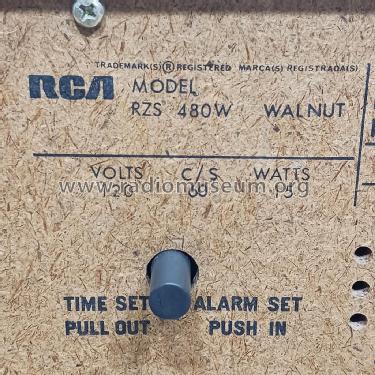 RZS 480W ; RCA RCA Victor Co. (ID = 2956274) Radio