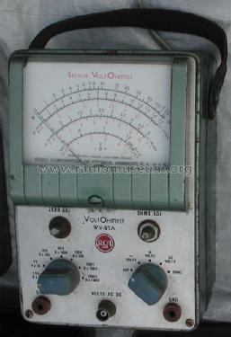 Senior Voltohmyst WV-97-A; RCA RCA Victor Co. (ID = 956161) Equipment