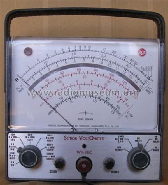 Senior VoltOhmyst WV-98C; RCA RCA Victor Co. (ID = 561343) Equipment
