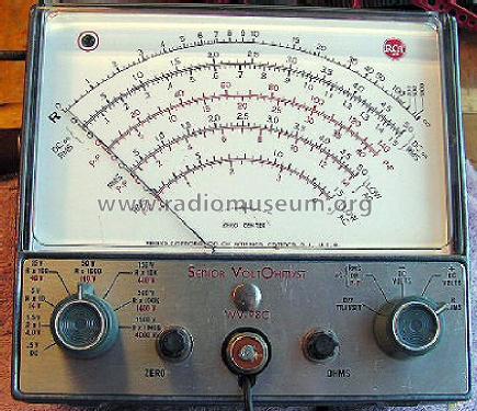 Senior VoltOhmyst WV-98C; RCA RCA Victor Co. (ID = 907182) Equipment