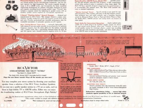 SHP-7 CH= RS-171; RCA RCA Victor Co. (ID = 3097659) Verst/Mix