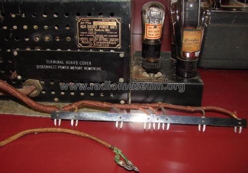 Socket Power Unit AP754; RCA RCA Victor Co. (ID = 1742283) Ampl/Mixer