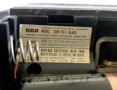 Solid State RZM 174 E; RCA RCA Victor Co. (ID = 2405403) Radio