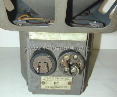 Speaker Mechanism MI-1432A; RCA RCA Victor Co. (ID = 1069114) Altavoz-Au