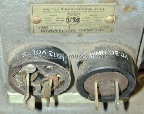 Speaker Mechanism MI-1432A; RCA RCA Victor Co. (ID = 1069120) Altavoz-Au