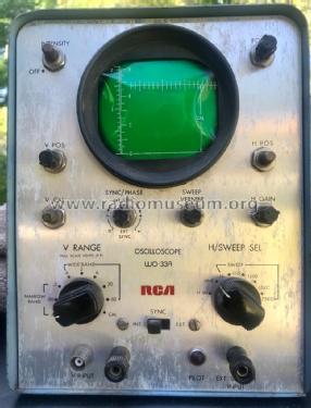 Super Portable Oscilloscope WO-33-A ; RCA RCA Victor Co. (ID = 2890550) Equipment