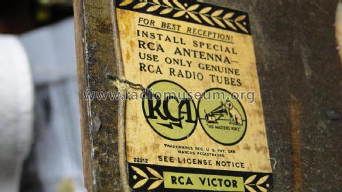 T60 RC-425; RCA RCA Victor Co. (ID = 1732500) Radio