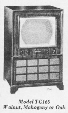 TC165 Ch= KCS40A; RCA RCA Victor Co. (ID = 732780) Television