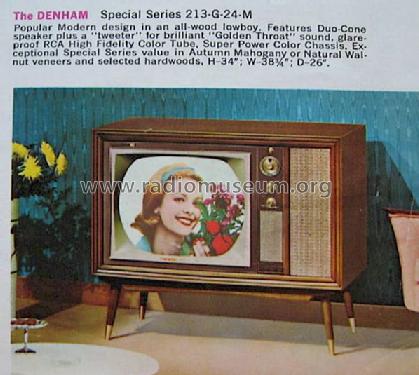 The Denham 213-G24-M Ch= CTC11; RCA RCA Victor Co. (ID = 828549) Television