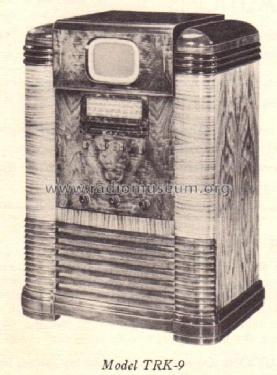 TRK-9 Ch= KC-4A,KK-7A,RC-427A,RS-83E; RCA RCA Victor Co. (ID = 260960) TV-Radio
