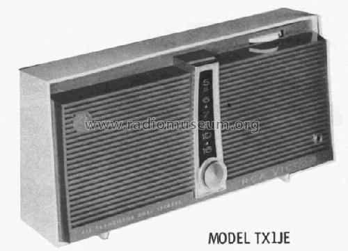 TX-1JE Ch= RC-1196A; RCA RCA Victor Co. (ID = 558202) Radio