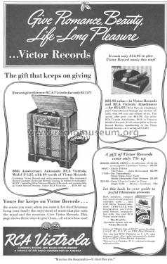 U-125 RC-386; RCA RCA Victor Co. (ID = 1800894) Radio