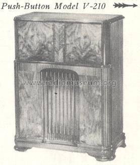 V-210 Ch= RC-573-A; RCA RCA Victor Co. (ID = 166957) Radio