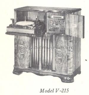 V-215 Ch= RC-564; RCA RCA Victor Co. (ID = 167498) Radio