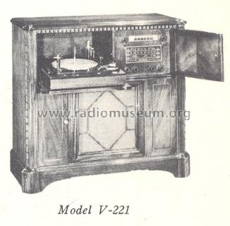 V-221 Ch= RC-564; RCA RCA Victor Co. (ID = 167504) Radio