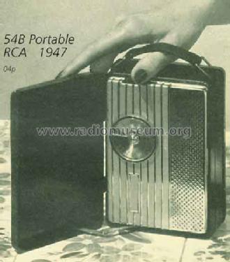 Victor 54 ; RCA RCA Victor Co. (ID = 711610) Radio