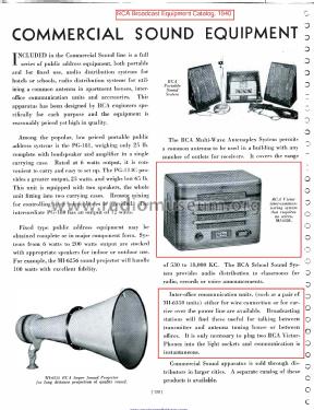 Victor-Phone Inter-Communication System MI-6350; RCA RCA Victor Co. (ID = 2245539) Misc
