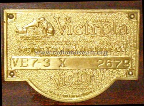 Victor Radiola VV 7-3 Radiola 20; RCA RCA Victor Co. (ID = 1126255) Radio