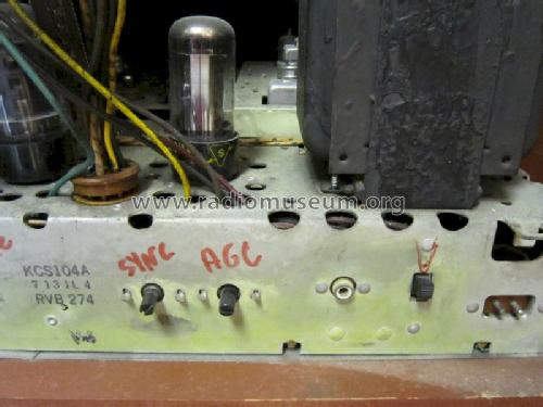 Victor Super KCS104A; RCA RCA Victor Co. (ID = 1059550) Televisión