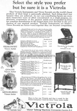 Victrola 405 Electric; RCA RCA Victor Co. (ID = 1799312) TalkingM