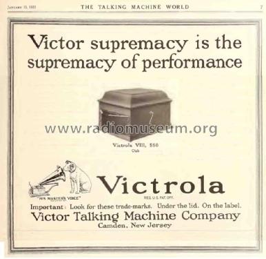 Victrola VIII; RCA RCA Victor Co. (ID = 2889595) TalkingM