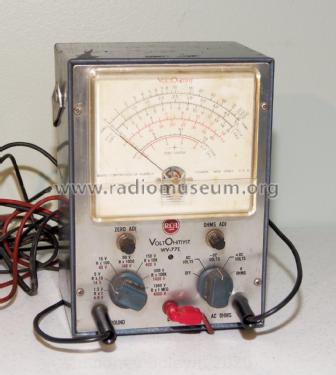 Voltohmyst WV-77-E ; RCA RCA Victor Co. (ID = 2532024) Equipment