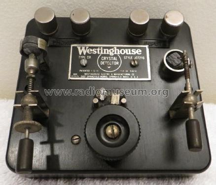 Westinghouse DB Crystal Detector; RCA RCA Victor Co. (ID = 1769419) mod-pre26