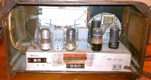 X-55 Ch= RC-473A; RCA RCA Victor Co. (ID = 1607485) Radio