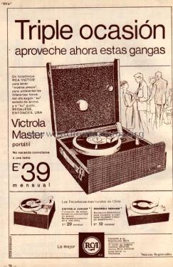 Discorola Teenager ; RCA, Corporacion de (ID = 2184182) Sonido-V