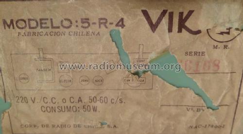 VIK 5-R-4; RCA, Corporacion de (ID = 2069582) Radio