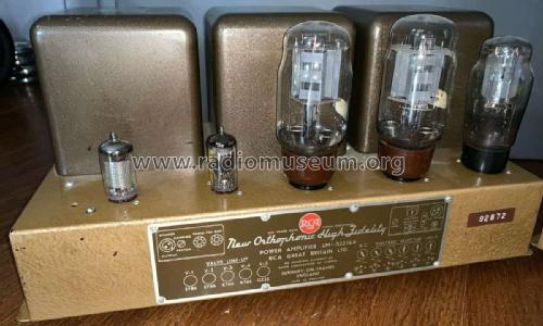 New Orthophonic High-Fidelity Power Amplifier LMI-32216 A; RCA Great Britain (ID = 2692409) Ampl/Mixer