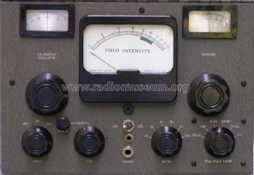 Field intensity meter WX-2D; RCA Radiomarine (ID = 584292) Equipment