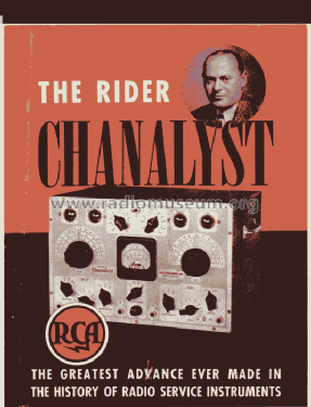 RCA-Rider Chanalyst TS-303/AG; RCA Radiomarine (ID = 551390) Equipment