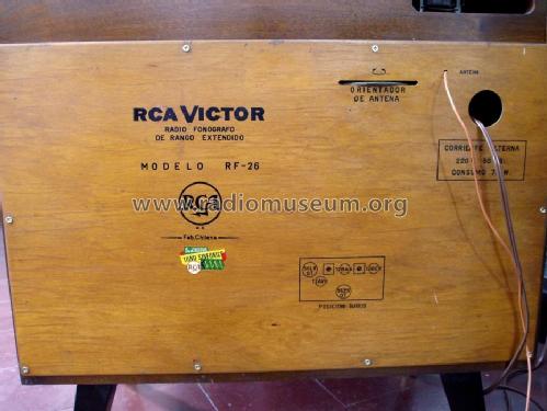 Victrola RF-26; RCA, Corporacion de (ID = 1070555) Radio