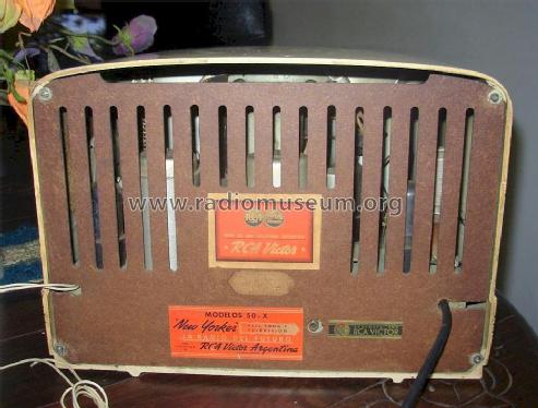 50-X; RCA Victor; Buenos (ID = 1192046) Radio