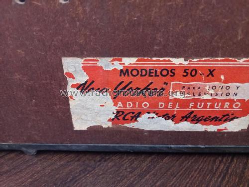 50-X; RCA Victor; Buenos (ID = 2684233) Radio