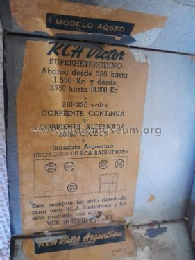 AQ-5; RCA Victor; Buenos (ID = 3186415) Radio