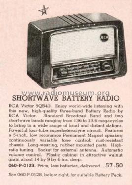 5QB43; RCA Victor (ID = 2179429) Radio