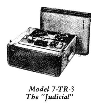 7-TR-3 'The Judicial' ; RCA Victor (ID = 2257528) Sonido-V