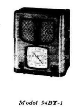 94BT-1 ; RCA Victor (ID = 2237408) Radio