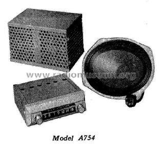 A754 ; RCA Victor (ID = 2232372) Car Radio