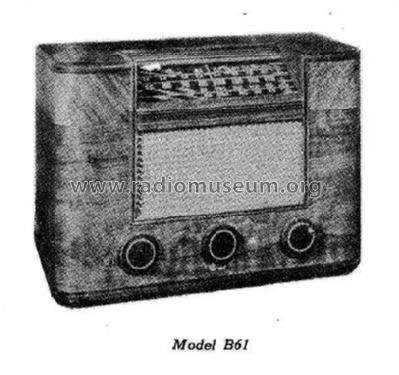 B61 ; RCA Victor (ID = 2236936) Radio