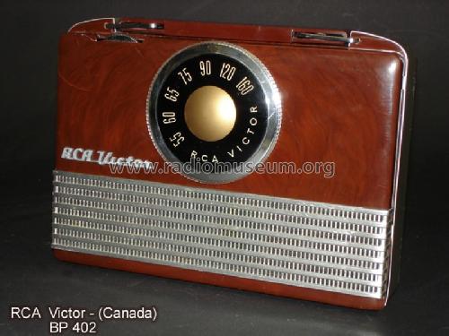 BP402 ; RCA Victor (ID = 582653) Radio