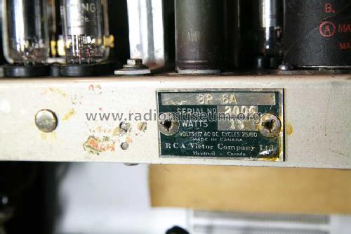 BP-6A ; RCA Victor (ID = 1028905) Radio